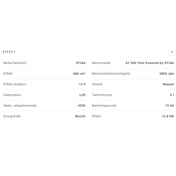 Stiga Havetraktor Tornado 5108 W
