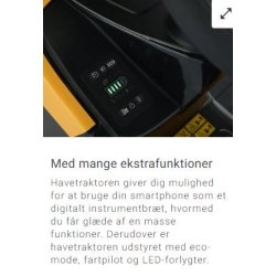 Stiga Havetraktor Tornado 598e 48V 40 Ah