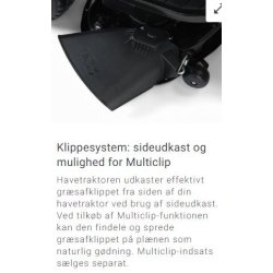 Stiga Havetraktor Tornado 598e 48V 40 Ah