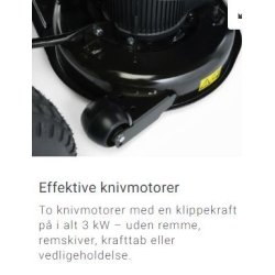 Stiga Havetraktor Tornado 598e 48V 40 Ah