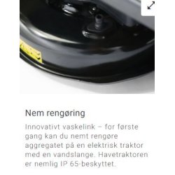 Stiga Havetraktor Tornado 598e 48V 40 Ah