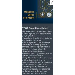 Stiga Havetraktor Tornado 598e 48V 40 Ah
