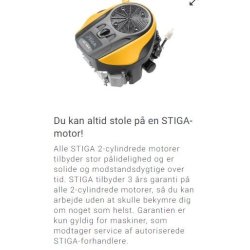 Stiga Havetraktor Tornado 7108 W