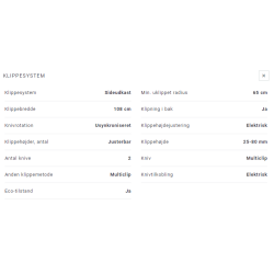 Stiga Havetraktor Tornado 7108e 48V 64 Ah