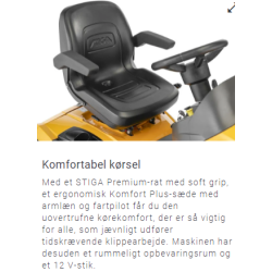 Stiga Havetraktor Tornado 9121 W