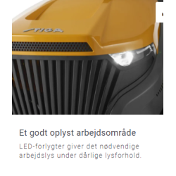 Stiga Havetraktor Tornado 9121 W