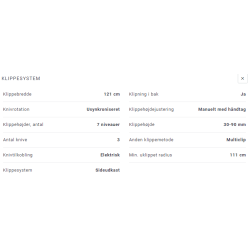Stiga Havetraktor Tornado 9121 W