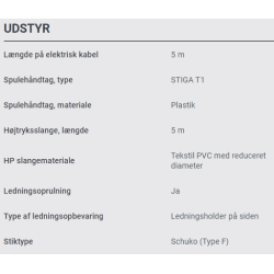 Stiga HPS 110 H�jtryksrenser 220V 