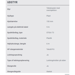 Stiga HPS 235 R H�jtryksrenser 220V 