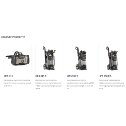 Stiga HPS 235 R H�jtryksrenser 220V 