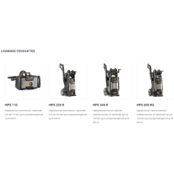 Stiga HPS 550 R H�jtryksrenser 220V 