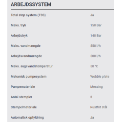 Stiga HPS 650 RG Hjtryksrenser 220V 