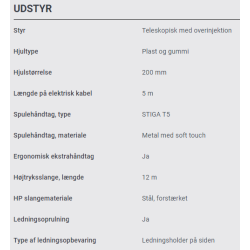 Stiga HPS 650 RG Hjtryksrenser 220V 