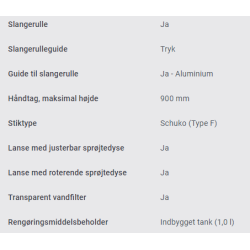 Stiga HPS 650 RG Hjtryksrenser 220V 