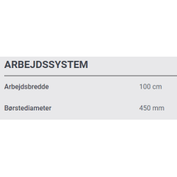 Stiga Kost 100 CM - Hydraulisk Svingbar til Pro 740 IOX og 900 AWX