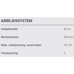 Stiga Kost 85 CM til Park 120, 220, 300 og 300M