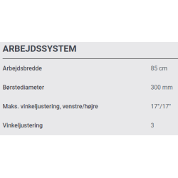 Stiga Kost 85 CM til Villa og Park