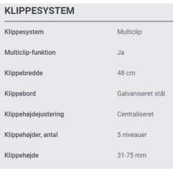 Stiga Multiclip 50 SX   
