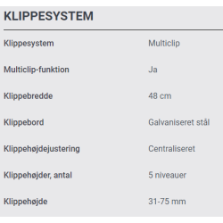 Stiga Multiclip 50 SX H