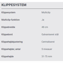 Stiga Multiclip 50 SXE  