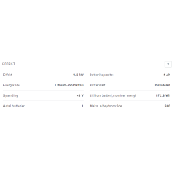 Stiga Multiclip 547e Kit INKL. BATTERI (4 AH) OG LADER