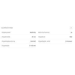 Stiga Multiclip 547e S Kit INKL. 2 stk Batterier (4 AH) og Lader