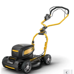 Stiga Multiclip 747e V Kit med 2 x 4,0 Ah og Lader