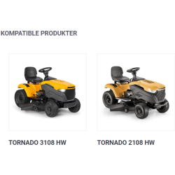 Stiga Multiclip-indsats til Tornado 2108 HW og 3108 HW