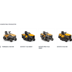 Stiga Plnetromle p 36" til Estate og Tornado Havetraktor