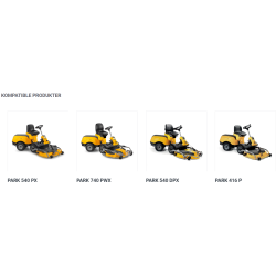 Stiga Rammevgte 2 X 17 Kg til de frontmonterede Ridere