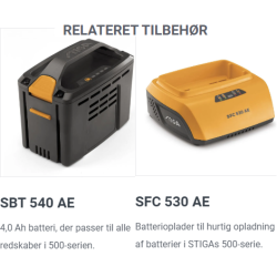 Stiga SBC 500 AE Buskrydder uden batteri og lader