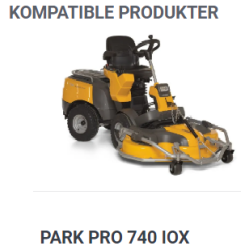 Stiga Slagleklipper med manuel justering til visse Park modeller og alle Park Pro modeller