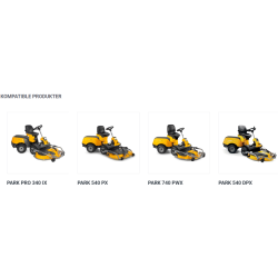 Stiga Slagleklipperaksel til montering i Mosriveaggregat til visse Park modeller og alle Park Pro modeller