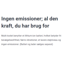 Stiga SMT 500 AE Multi-Tool med Teleskoprr kdesav og Hkkeklipper uden Batteri og Lader