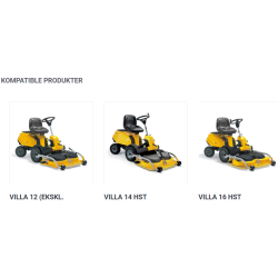 Stiga Sneblad 107 cm til Frontmonterede Ridere