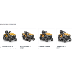Stiga Snekder 20" til Havetraktorerne Estate og Tornado 
