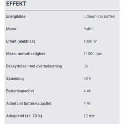 Stiga SPR 500 AE (12)" Kdesav uden Batteri og Lader