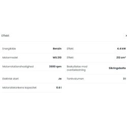 Stiga ST 4262 P to-trins sneslynge 