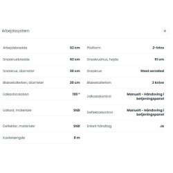 Stiga ST 4262 P to-trins sneslynge 
