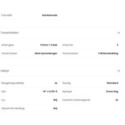 Stiga ST 4262 P to-trins sneslynge 