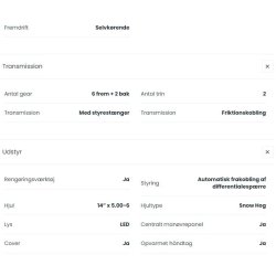 Stiga ST 5262 P to-trins sneslynge 