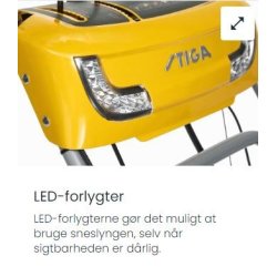 Stiga ST 5262 P to-trins sneslynge 