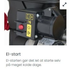 Stiga ST 5262 P to-trins sneslynge 