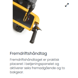 Stiga SWS 600 G fejemaskine 