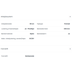 Stiga SWS 600 G fejemaskine 
