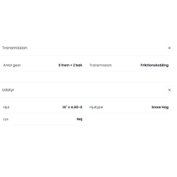 Stiga SWS 800 G fejemaskine 