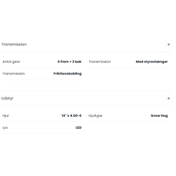 Stiga SWS 800 GE fejemaskine med Elstart