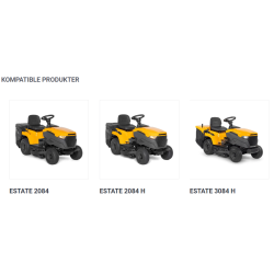 Stiga Trkkrog til Estate 2084, 2084 H, 3084 H, 3098 H og 3398 H
