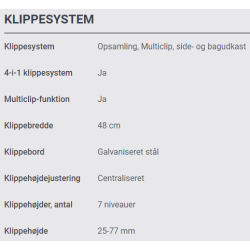 Stiga Twinclip 50 SQ B