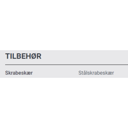 Stiga X-Blad (Vplov)- Hydraulisk Svingbart